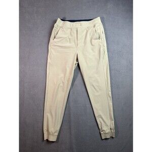 Birddogs Boom Jogger Pants Mens Large Boom For Your Boomstick Beige Drawstring
